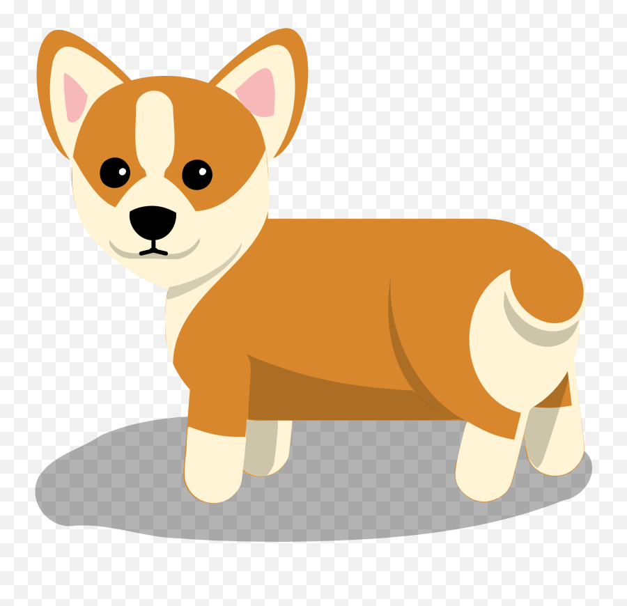 Corgi Dog Clipart - Dog Png Download Full Size Clipart Transparent Background Dog Clipart Transparent Emoji,Corn Dog Emoji