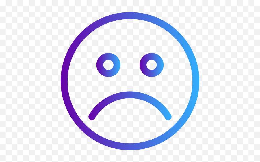 Sad Icons - Net Promoter Score Png Emoji,Sad Face Emoji