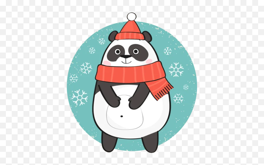 Panda 3 - Stickers For Whatsapp Panda Character Cute Emoji,Panda Emoji Iphone