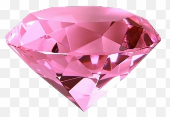 Pink Diamond Stone Gem Jewelry Sticker - Png Emoji