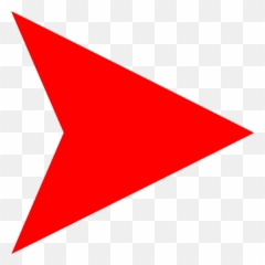 Red Arrow Right - Play Button Png Emoji