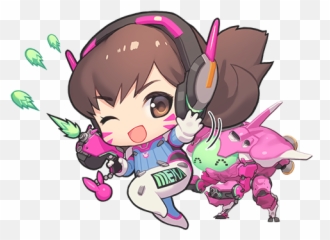 Dva - New Dva Sprays Emoji,Overwatch Emoji