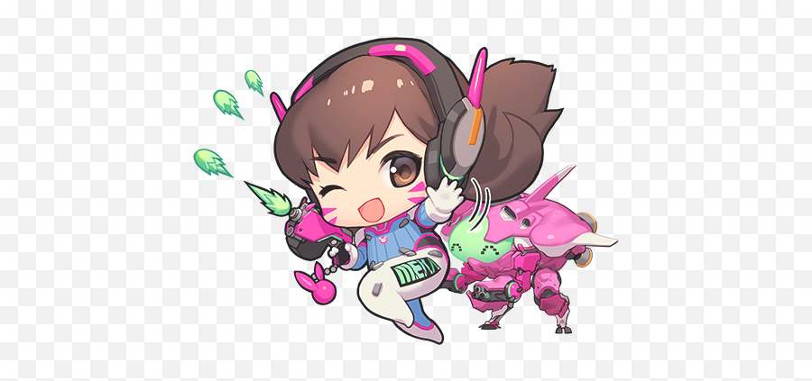 Dva - New Dva Sprays Emoji,Overwatch Emoji