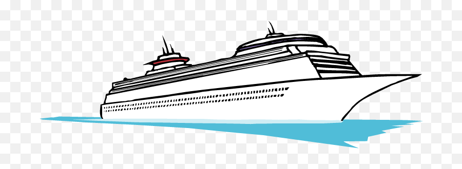 Clipart Clip Art Pictures Graphics 4 - Transparent Background Cruise Ship C...