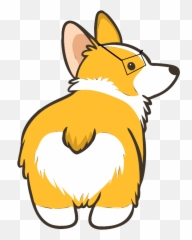 Corgi Clipart Simple Corgi Simple Transparent Free For - Corgi Clipart Emoji,Mooning Emoji