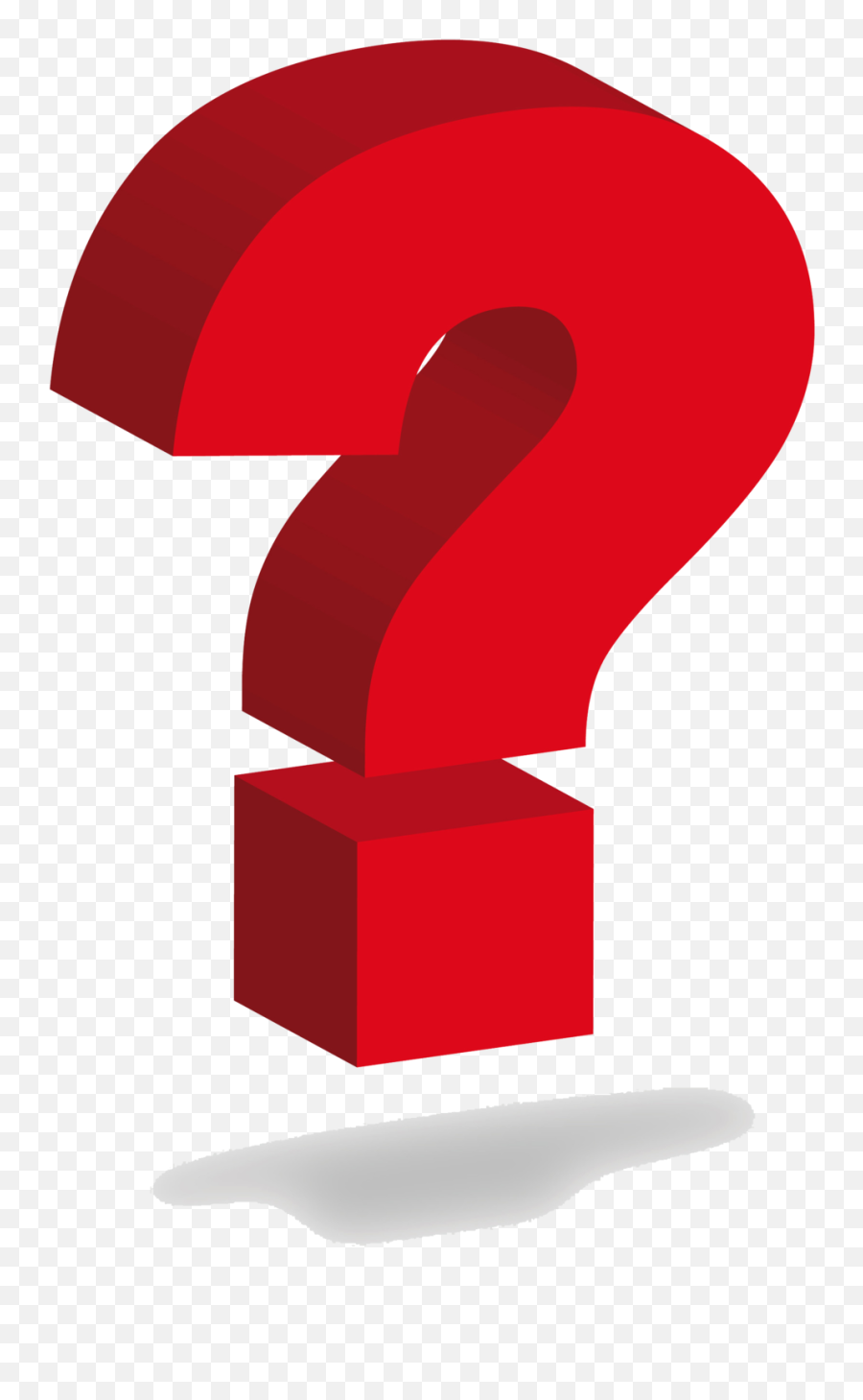 Clip Art Question Marks Clipart - Red Question Mark Emoji,Question Mark Emoticon