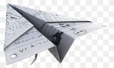 Rare Paper Plane Glider Fortnite - Emoji