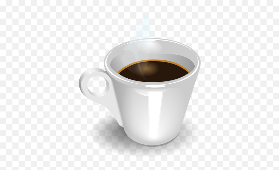 Cup Of Espresso Vector - Coffee Cup Clip Art Emoji,Tea Emoji