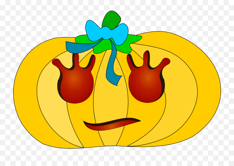 Public Domain Clip Art Image - Pumpkin Clip Art Emoji,- Emoticon-