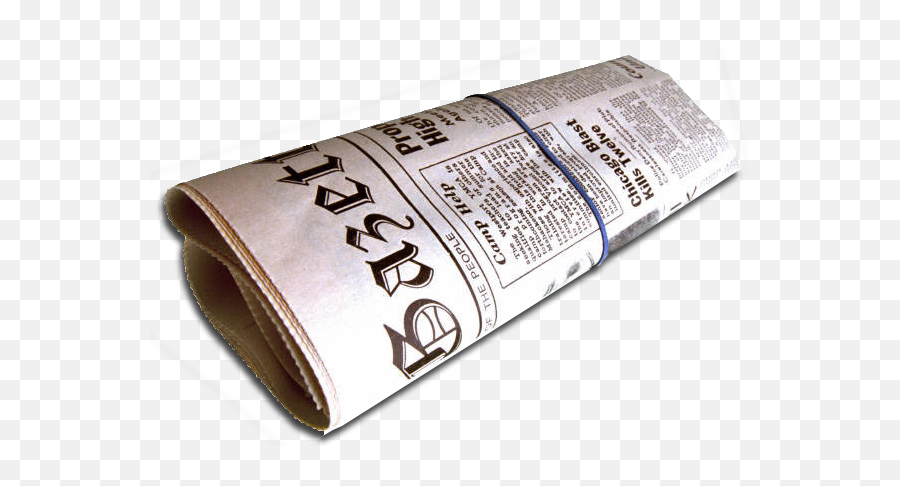 Newspaper Rolled Up Png Picture - Old Newspaper Rolled Up Emoji,Newspaper Emoji