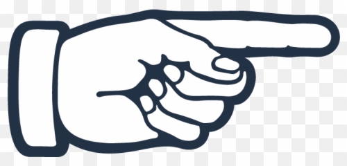 Pointing Finger Png Images Collection For Free Download - Transparent Background Emoji