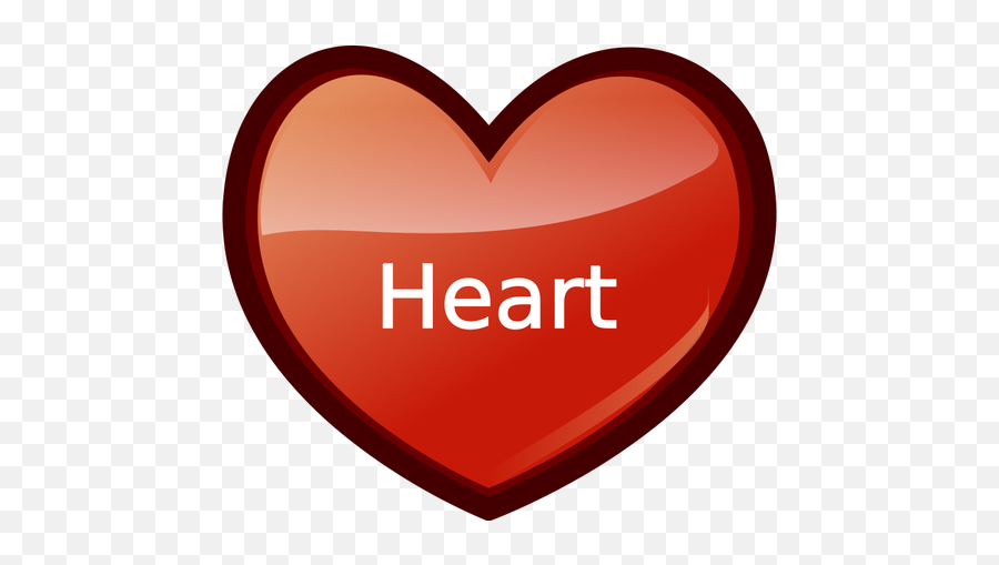 Vector Illustration Of Red Heart - Lumina Café Bar Restaurant Emoji,Emotion Icons Text
