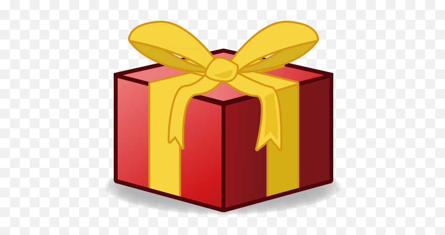 Emoji Present Transparent Png Clipart Free Download - Gift Emoji Png,Emoji Gifts
