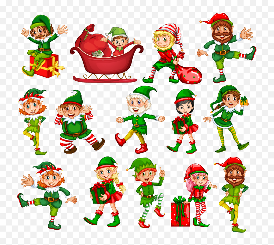 Elf Elves Gnome Gnomes Christmas Terrieasterly - Christmas Elves Cut Out Emoji,Elf Emoji