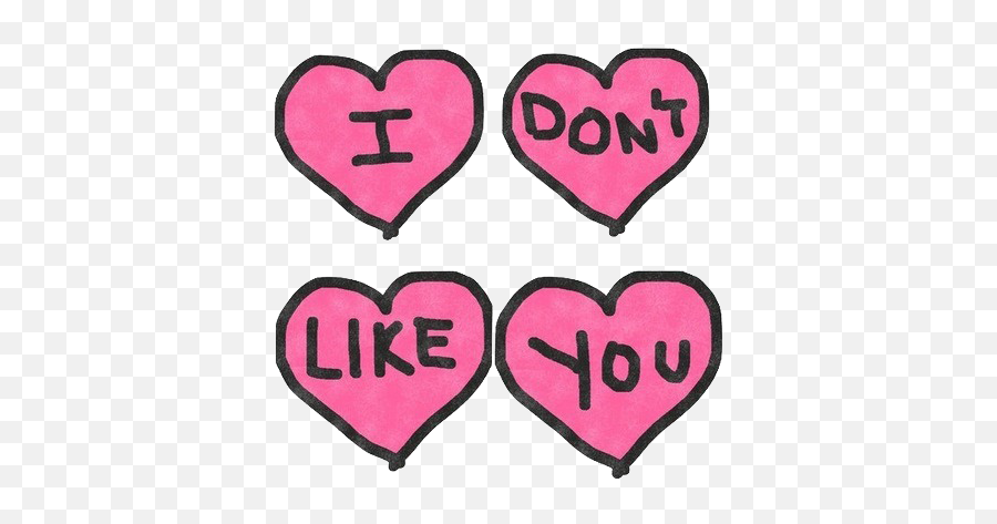 Punk Pink Goth Mean Cute Sassy Pastel Pastelgoth Hearts - Heart Emoji,Emoji Heart Meanings