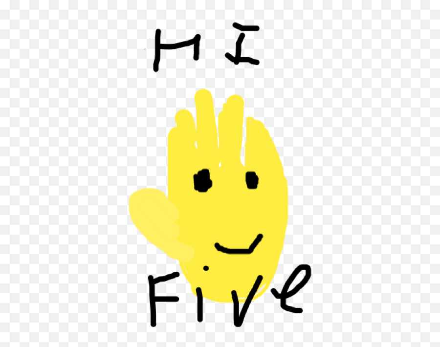 Layer - Smiley Emoji,Hi Five Emoticon