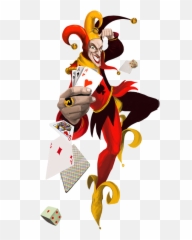 joker jester clown fantasyart makebelieve imagi - Transparent Joker Card Png Emoji