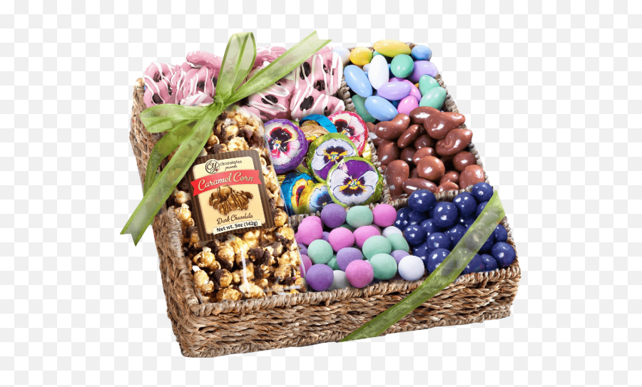 Chocolate Sweets And Treats Gift Basket - Gift Basket Emoji,Easter Basket Emoji
