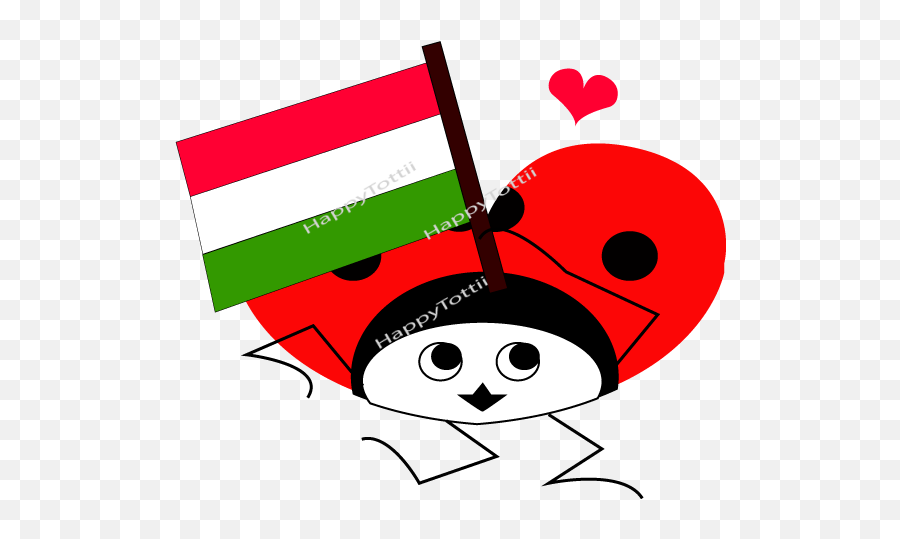 Flaghungary - Cartoon Emoji,Hungary Flag Emoji