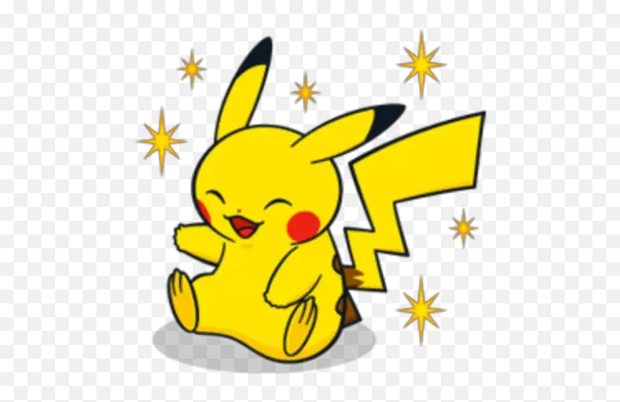 Pikachu Toons Stickers Per Whatsapp - Line Emoji,Pikachu Emoji Text