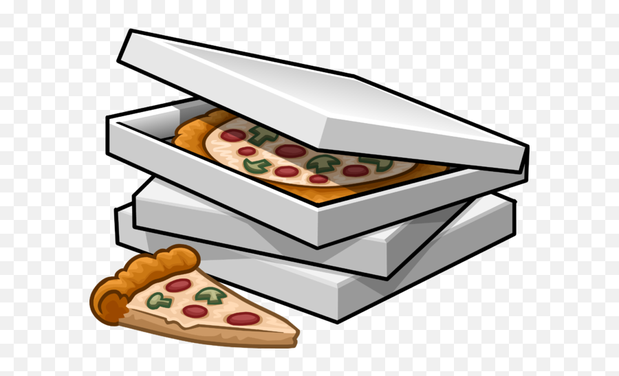 Download Hd 3 Boxes Of Pizza Icon - Pizza Box Clipart Box Of Pizza Clipart Emoji,Pizza Emoji