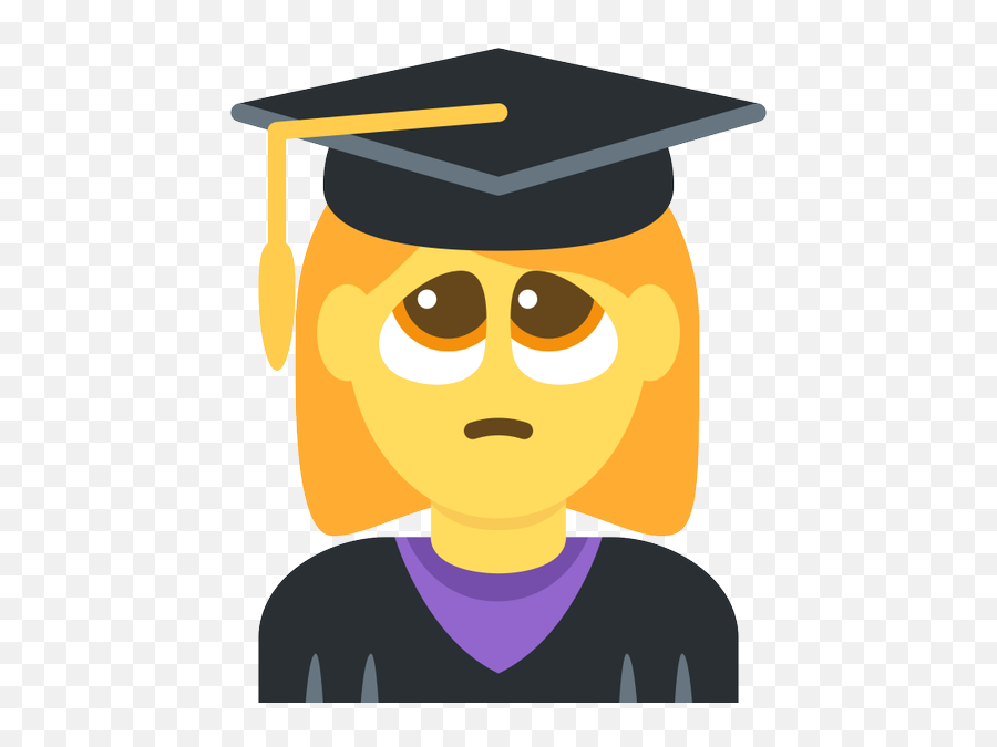 Square Academic Cap Emoji,Pleading Emoji
