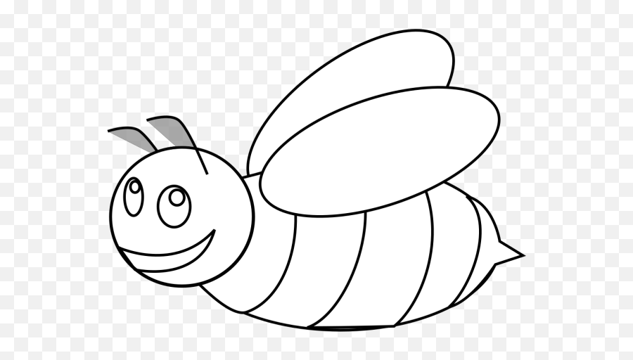 Bumble Bee Outline Png Svg Clip Art For Web - Download Clip Bumble Bee Outline Emoji,Bumble Bee Emoji