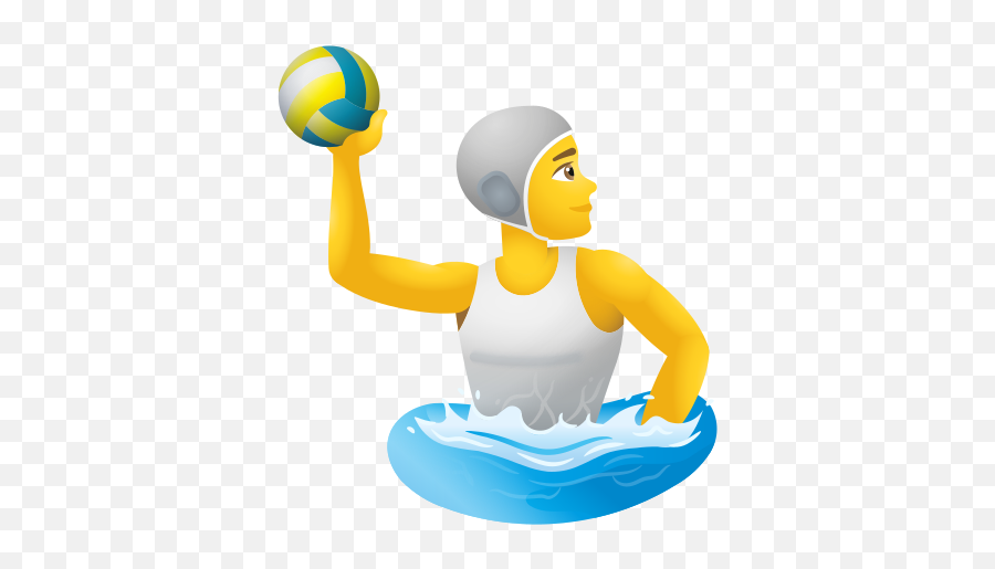 Person Playing Water Polo Icono - For Volleyball Emoji,Polo Emoji