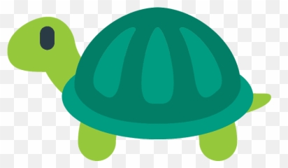 Turtle Emoji Clipart - Turtle Emoji With Transparent Background,Sea Turtle Emoji