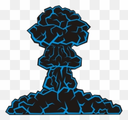 Cloud - Cartoon Nuclear Explosion Transparent Background Emoji