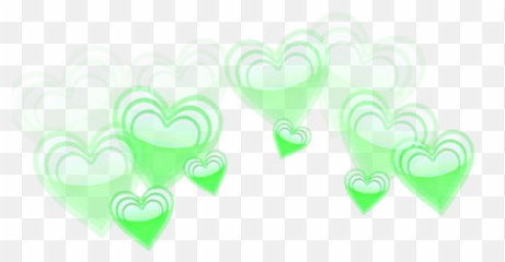 Download - Green Heart Emoji Crown Png,Green Emoji