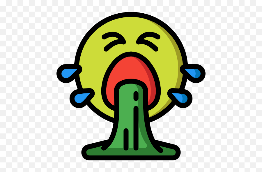 The Best Free Vomit Icon Images - Throw Up Outline Emoji,Barf Emoticon