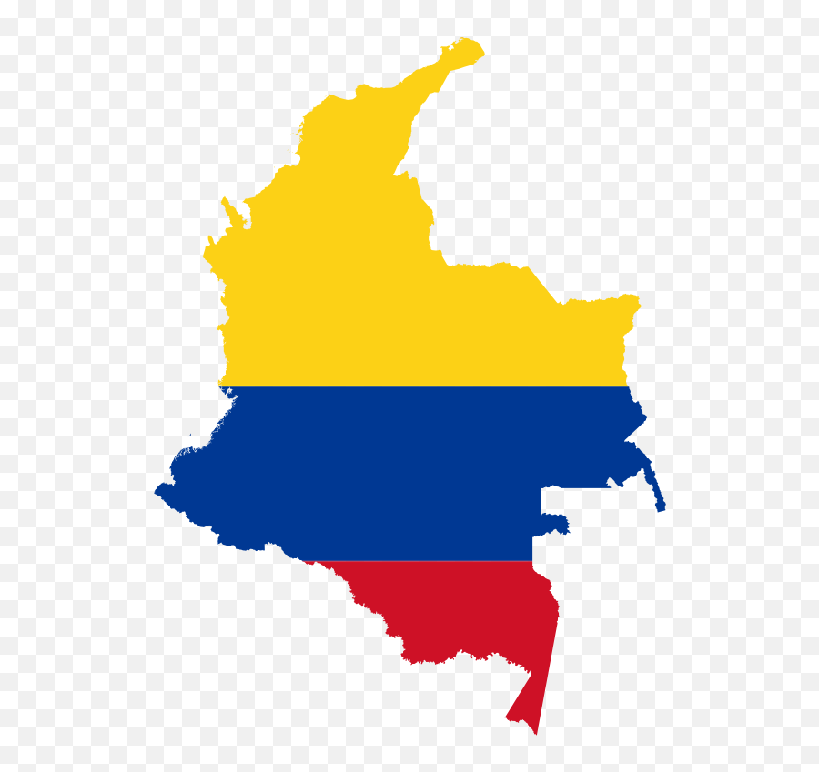 Flag - Colombia Flag Map Emoji,Bi Flag Emoji