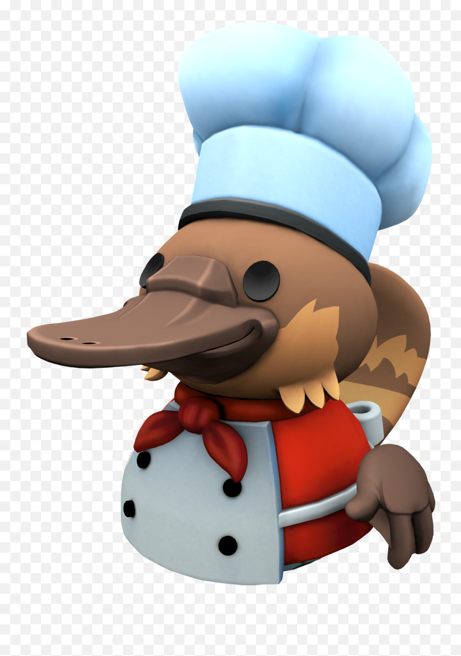 If You Are Too Hot Invite More People - Overcooked 2 Platypus Chef Emoji,Platypus Emoji