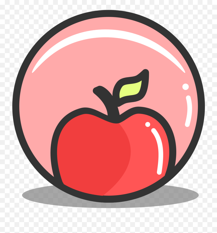 Button Apple Icon - Nutrition Icon Emoji,Splash Emoji Png