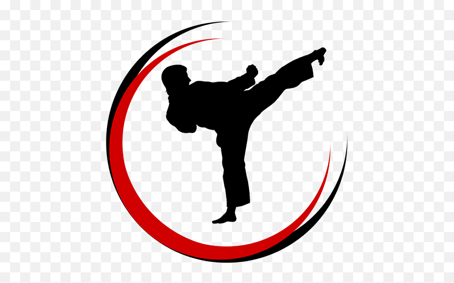 Taekwondo Silhouette Clip Art At - Clip Art Tae Kwon Do Emoji,Taekwondo Emoji