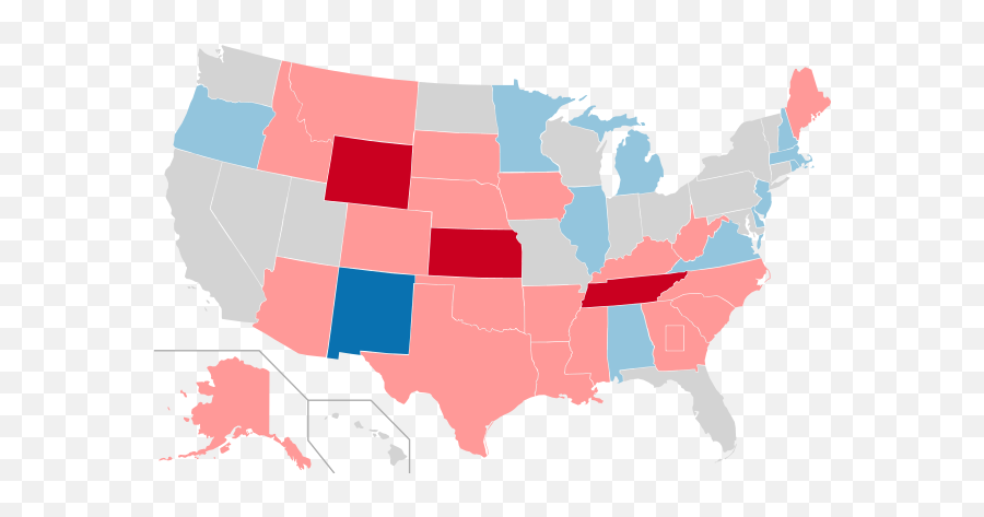 United States Senate Elections - States With Anti Slapp Laws Emoji,Tennessee Flag Emoji
