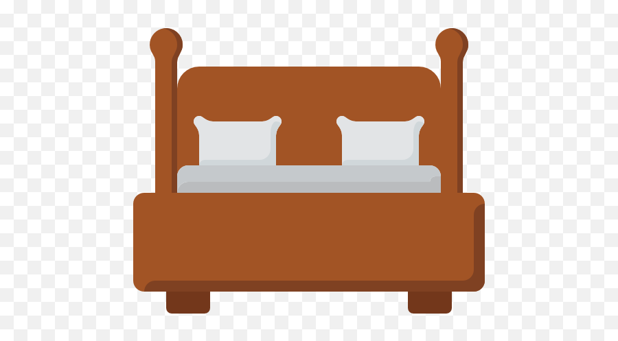 Bed Icon - Vector Bedroom Icon Png Emoji,Sleeping In Bed Emoji