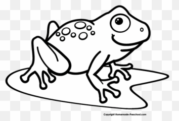 Free Frog Clipart 2 - Clip Art Black And White Frog Emoji,Frog Emoji Hat