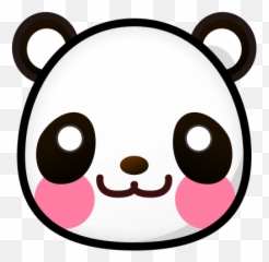 Panda Face Emoji For Facebook Email Sms - Panda Emojisi,Panda Emoji