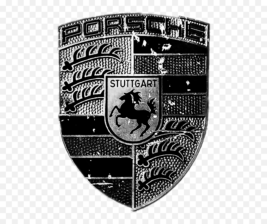 Porsche Distressed Logo - Sticker By Nikosfindas Porsche Logo Png Emoji,Distressed Emoji