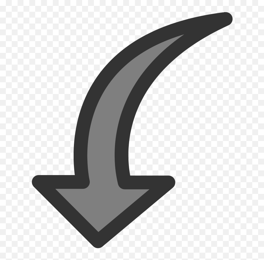 Arrows Clipart Clipartfest Art Left And - Curved Down Arrow Clipart Emoji,Downward Arrow Emoji