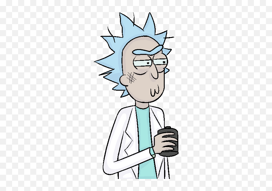 Trending Hungover Stickers - Rick And Morty Transparent Gif Emoji,Hungover Emoji