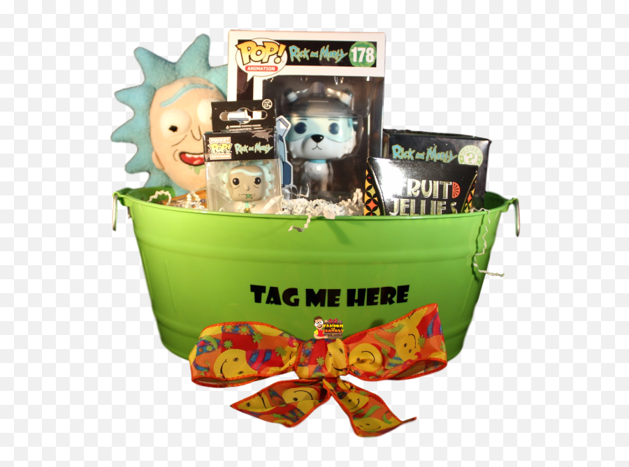 Rick And Morty Gift Basket - Rick And Morty Gift Basket Emoji,Boat Gun Gun Boat Emoji