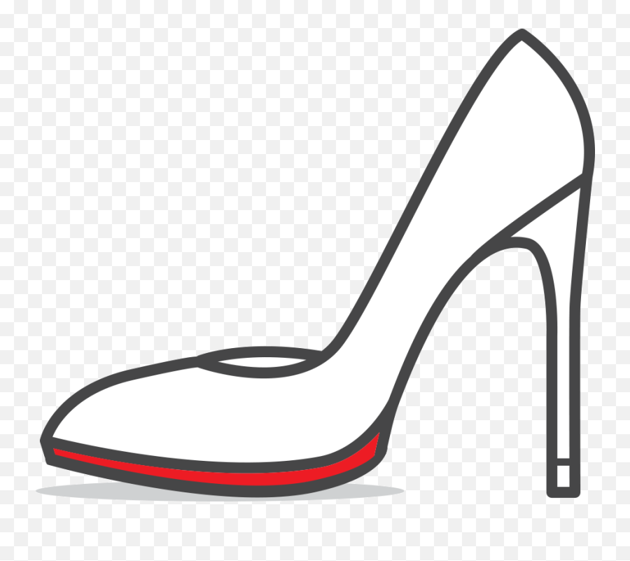 Heels Clipart Fancy Shoe Heels Fancy - White High Heels Png Transparent Emoji,Snake Boots Emoji