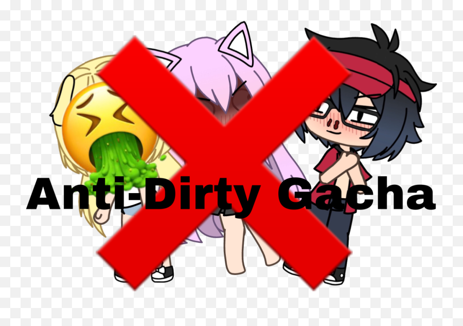 Freetoedit Anti Dirty Gacha Peeps - Cartoon Emoji,Dirty Animated Emoji