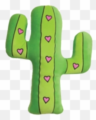 Cactus Embroidered Pillow - Cactus Shaped Cushions Emoji,Cactus Emoji