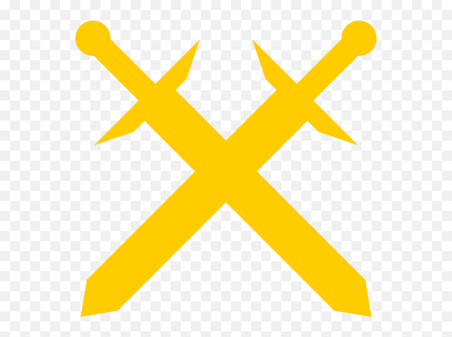 Sword Clipart Crossed Sword Sword Crossed Sword Transparent - Transparent Background Crossed Swords Clipart Emoji,Two Swords Emoji