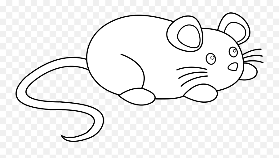 Clipart Rat Artistic Clipart Rat Artistic Transparent Free - My Cute Graphics Black And White Mouse Emoji,Rat Emoji