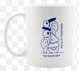 Hold It Together mug blue - Serveware Emoji